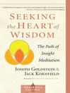 Imagen de portada para Seeking the Heart of Wisdom